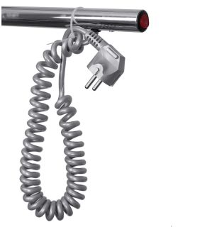 Полотенцесушитель электрический Domoterm DMT 112 42x50 EK R хром